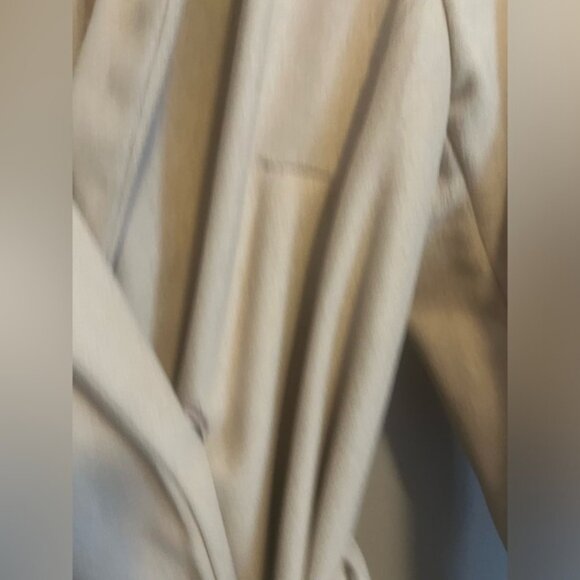 Kenneth Blake wool blend coat belted with pockets and collar M - Picture 4 of 9